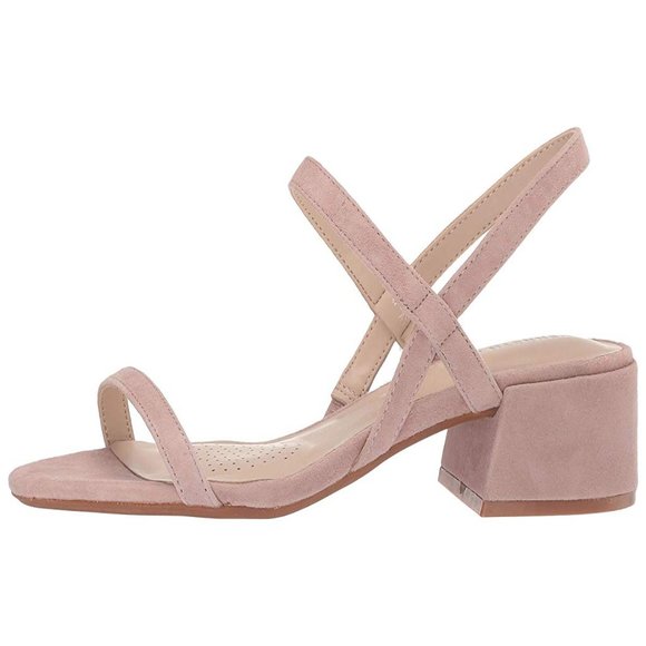 Kenneth Cole Maisie Low Simple Dusty Rose Size 10M Suede Women's Shoes - Picture 3 of 3